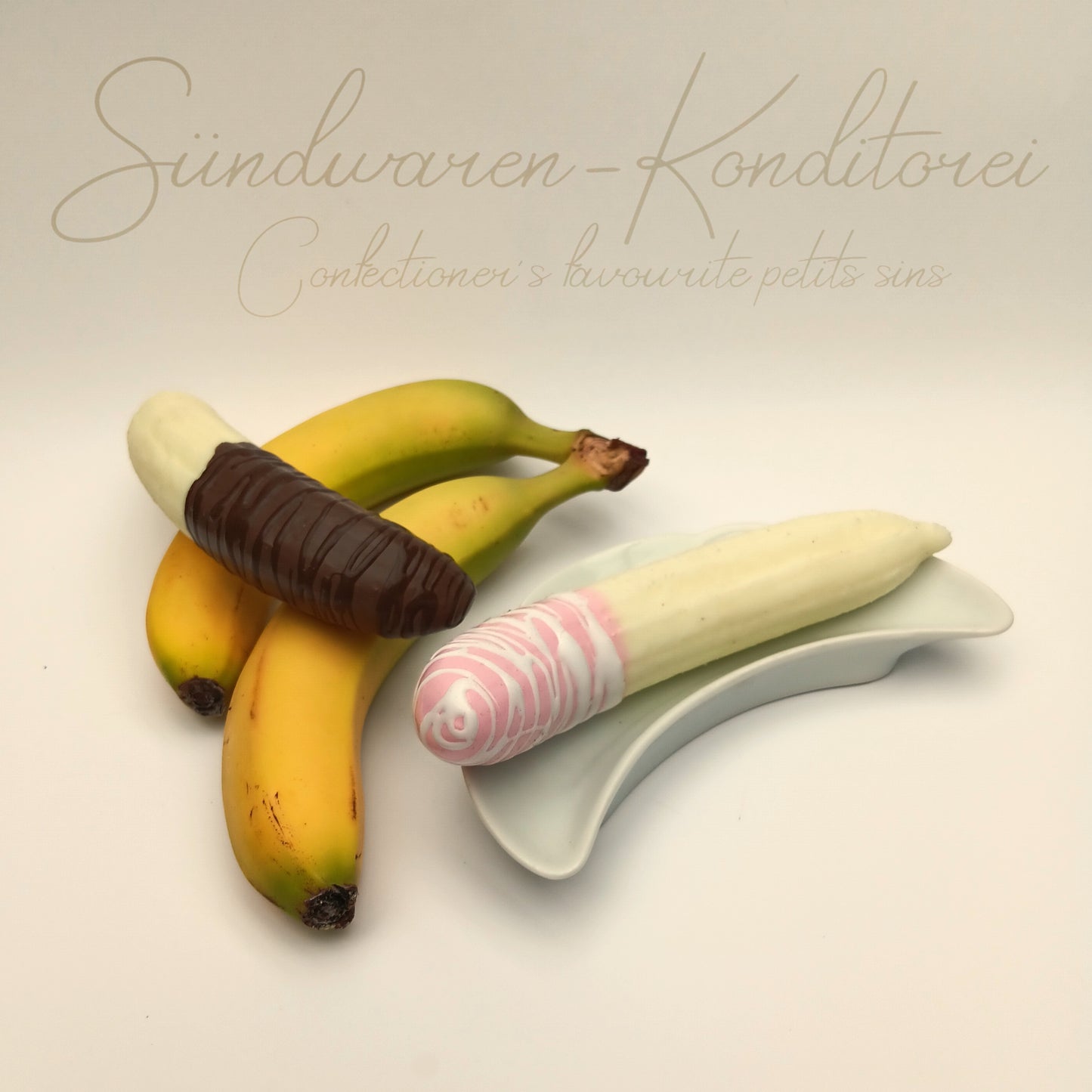 Schokobanane - handgefertigter Silikondildo