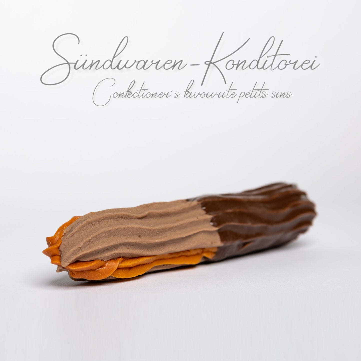 Kakaostange Dildo - Nahaufnahme der hochwertigen Silikonverarbeitung