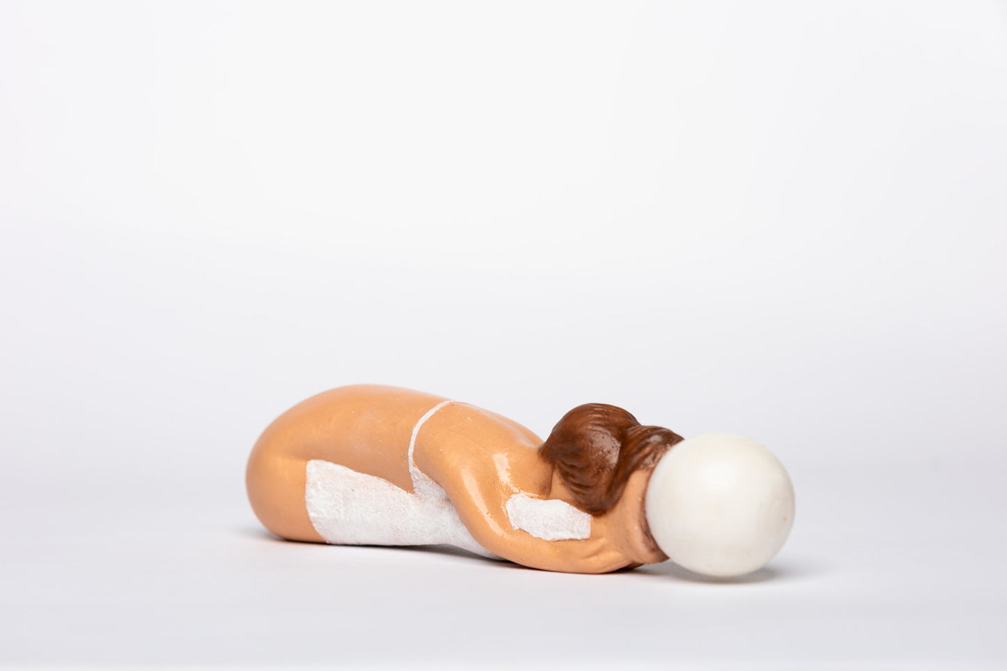 Ballerina well balanced - Bianca - handgefertigter Silikondildo mit Saugnapf