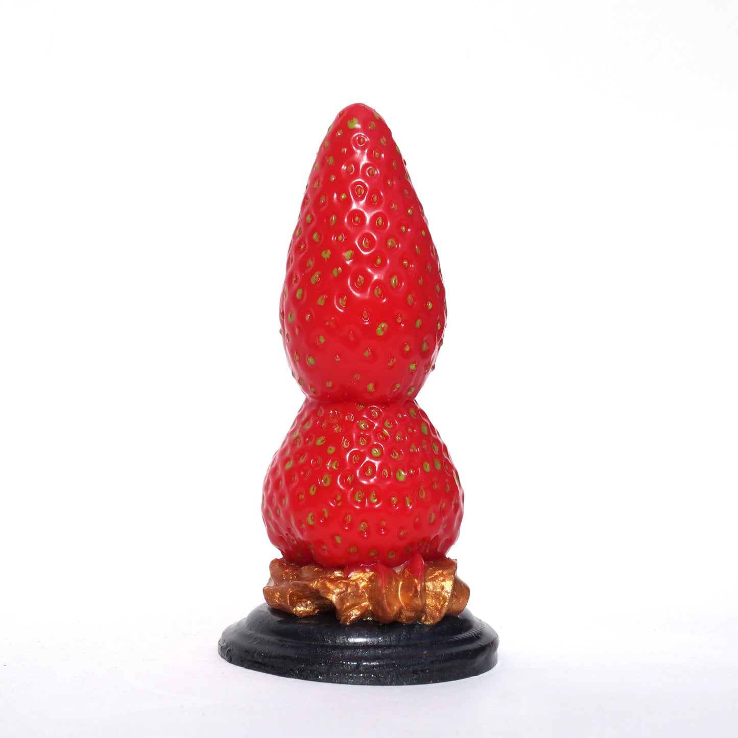 buttplug erdbeere aus silikon