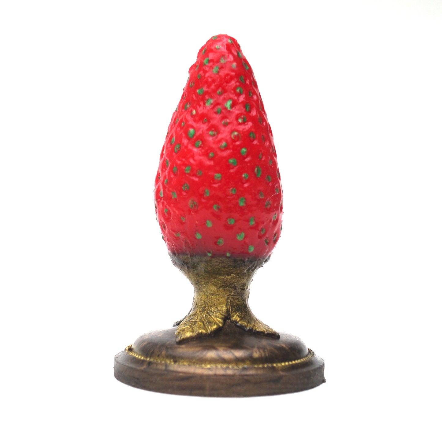 Strawberry feels forever - handgefertigter Erdbeer-Popostecker
