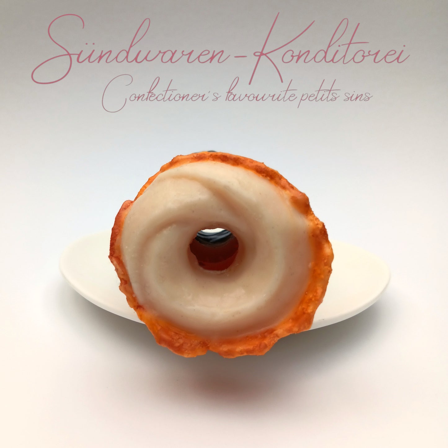 Waffelröllchen - handgefertigte Taschenmuschi