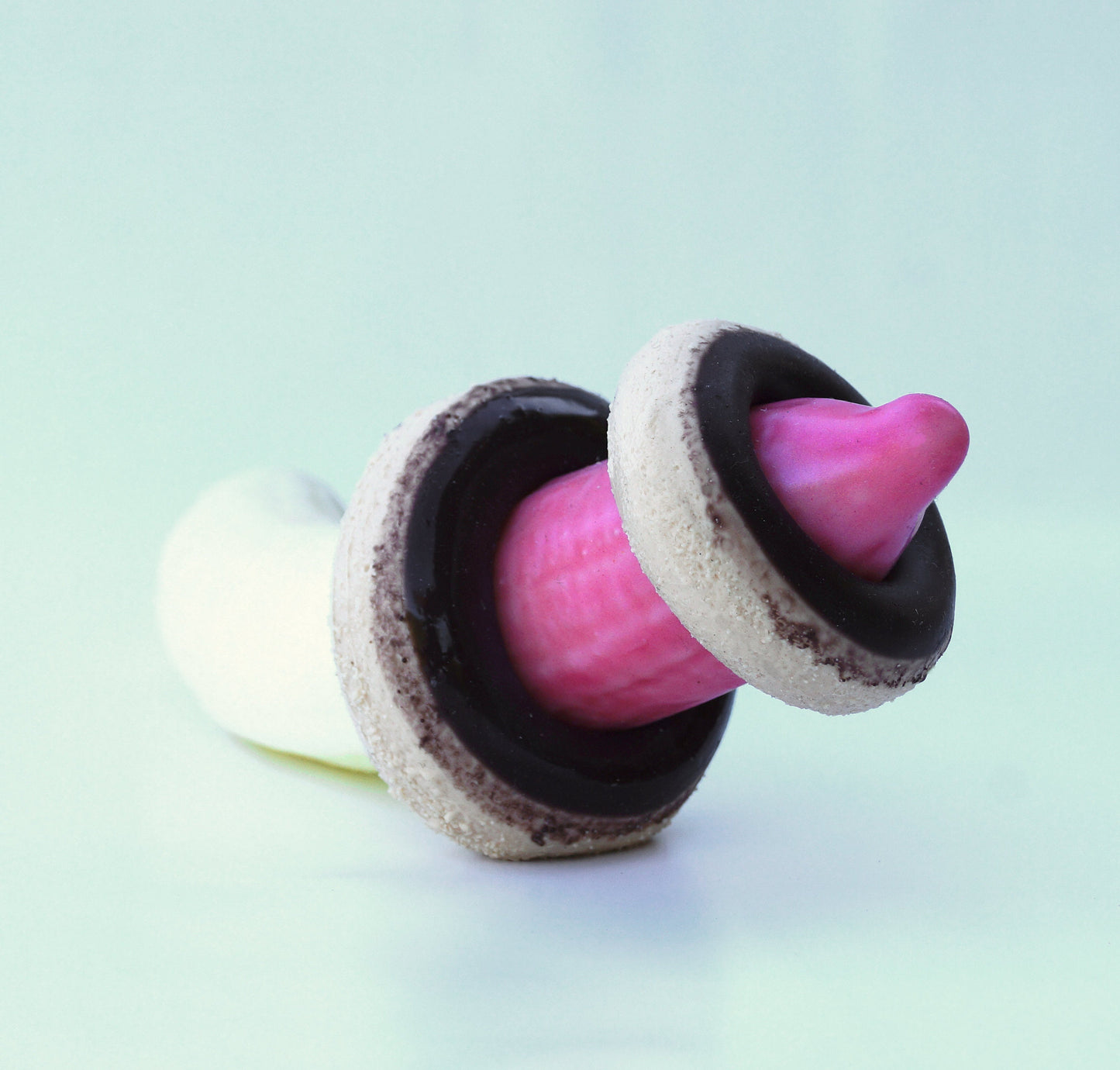 Donut supersoft, Doppelpack in zwei Größen - handgefertigter Silikon-Penisring