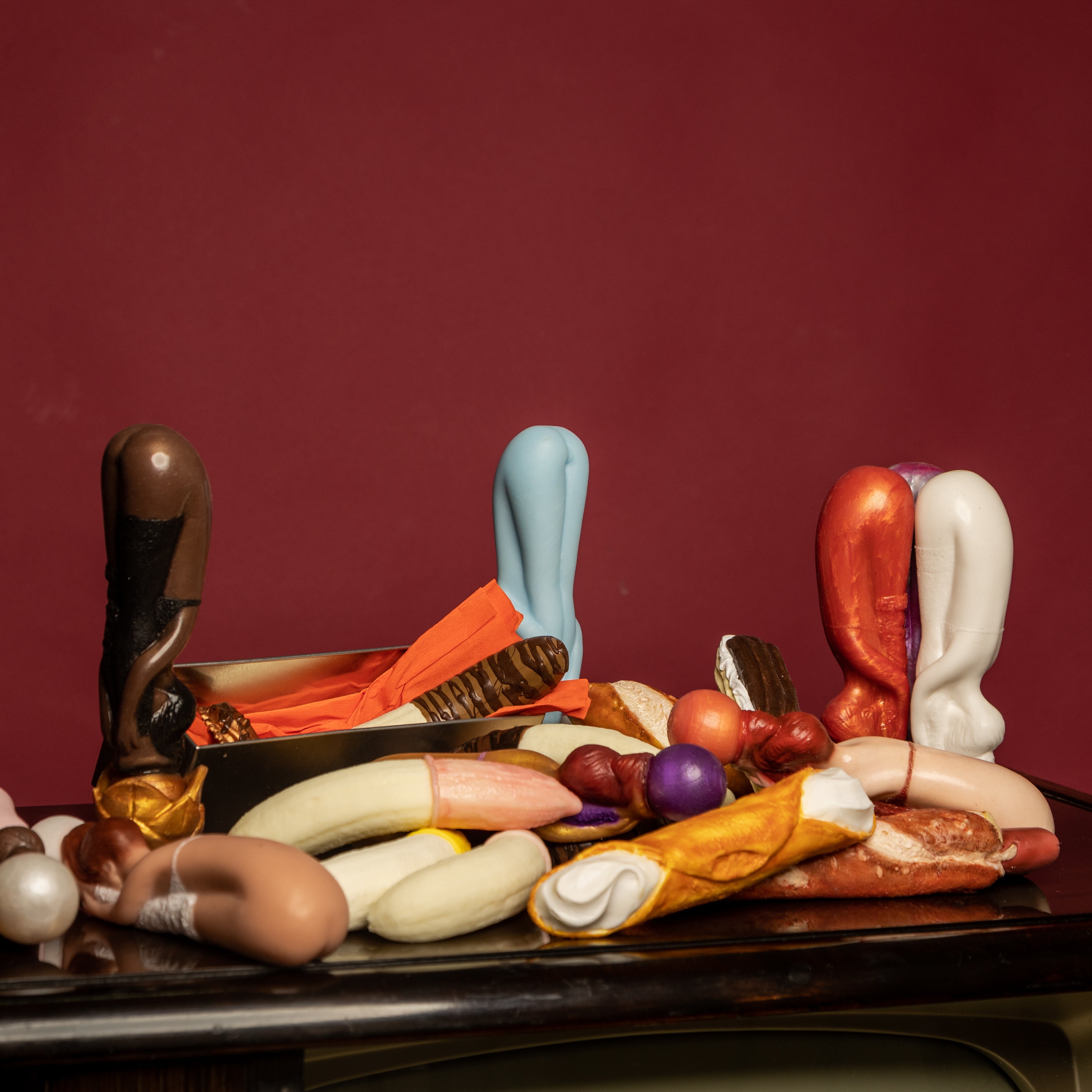 Handgefertigte Dildos aus Platinsilikon - 35+ Premium-Designs - Body-safe, vegan, Made in Germany - Sündwaren-Konditorei