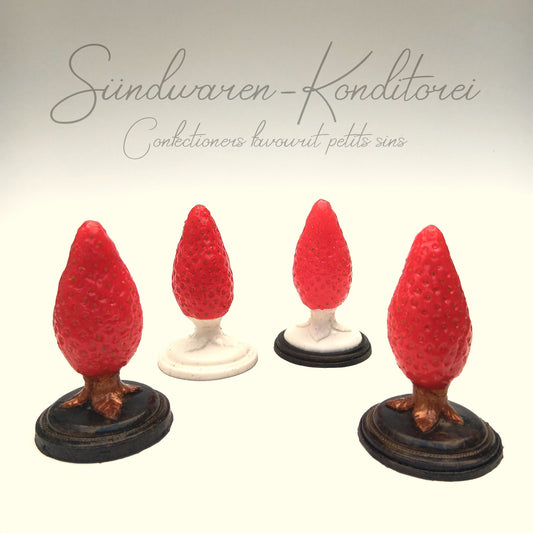 Strawberry Feels Forever Erdbeer-Popostecker - Übersicht verschiedene Farben - Sündwaren-Konditorei
