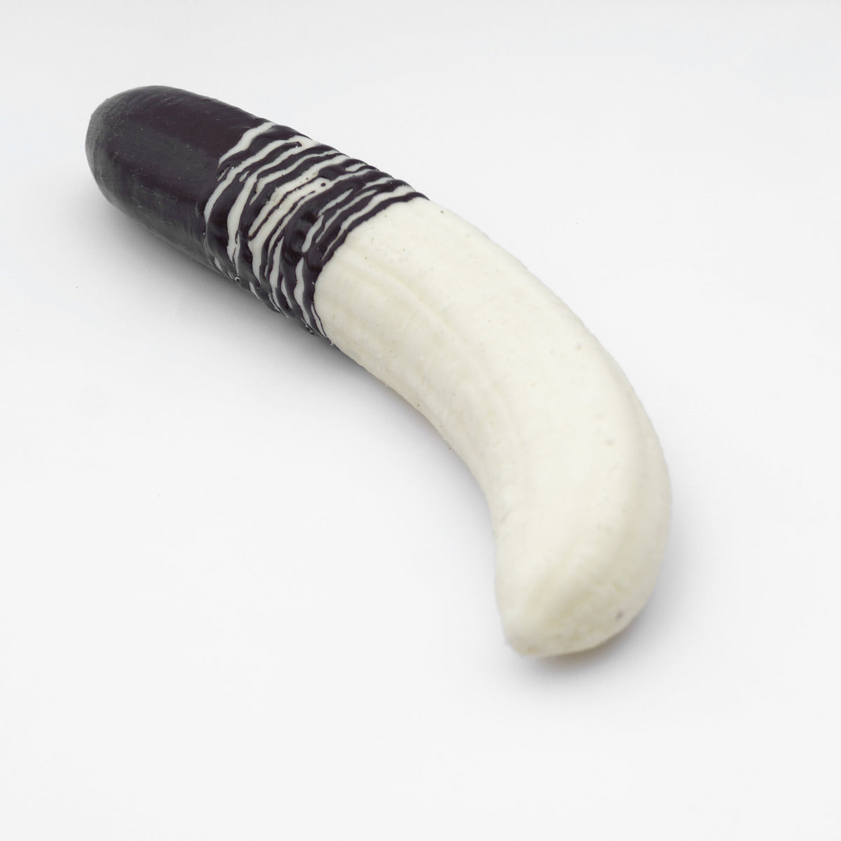 Sehr, sehr große Schokobanane - handgemachter Silikondildo Sündwaren-Konditorei