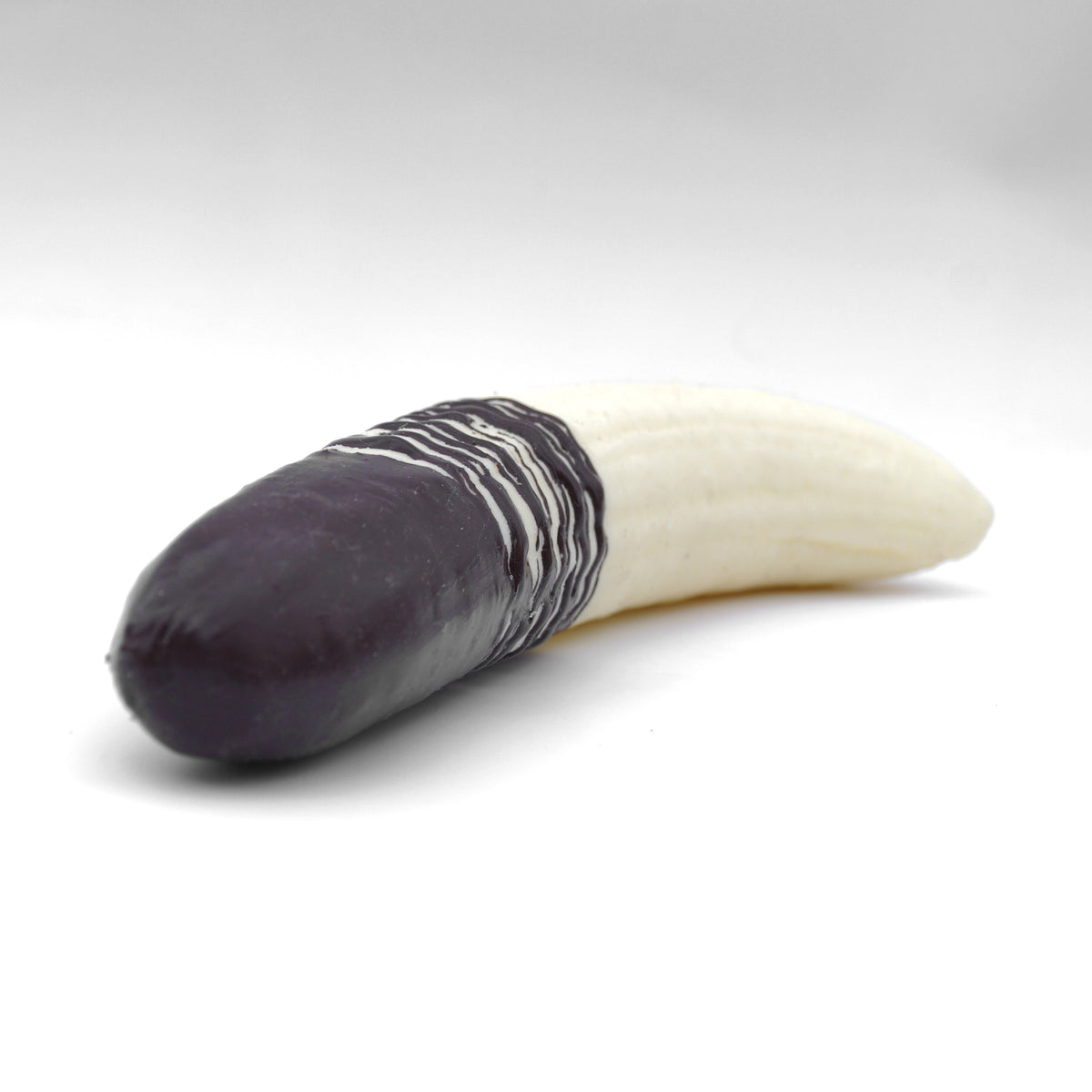 Sehr, sehr große Schokobanane - handgemachter Silikondildo Sündwaren-Konditorei