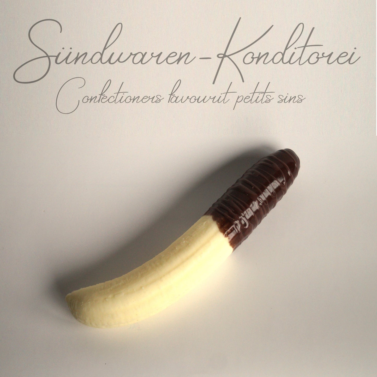 Große Banane - handgefertigter Silikondildo