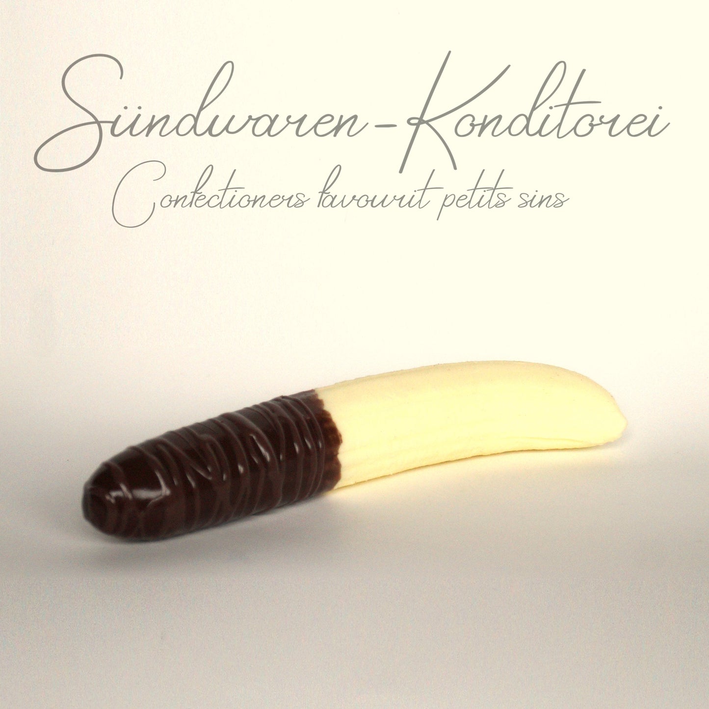 Große Banane - handgefertigter Silikondildo