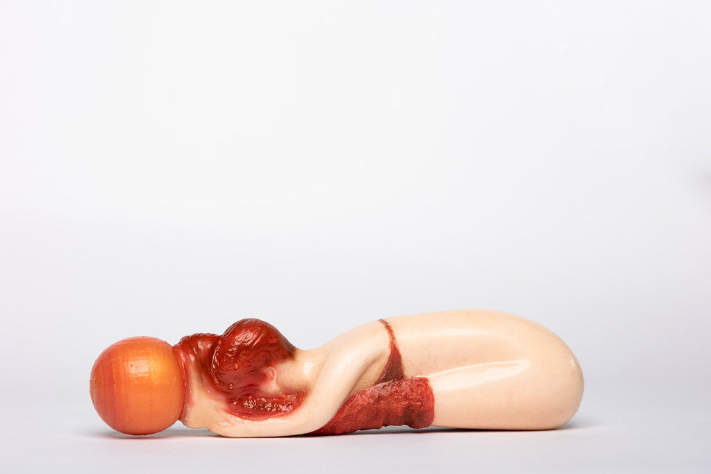 Ballerina well balanced - La Fougueuse - handgefertigter Silikondildo mit Saugnapf Sündwaren-Konditorei