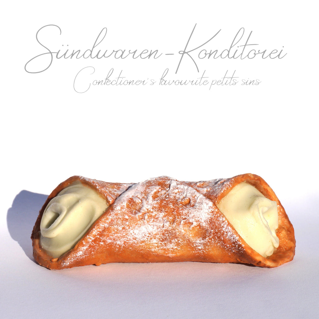 Cannolo Pistacchio Masturbator - Detailansicht handgefertigt body-safe - Sündwaren-Konditorei
