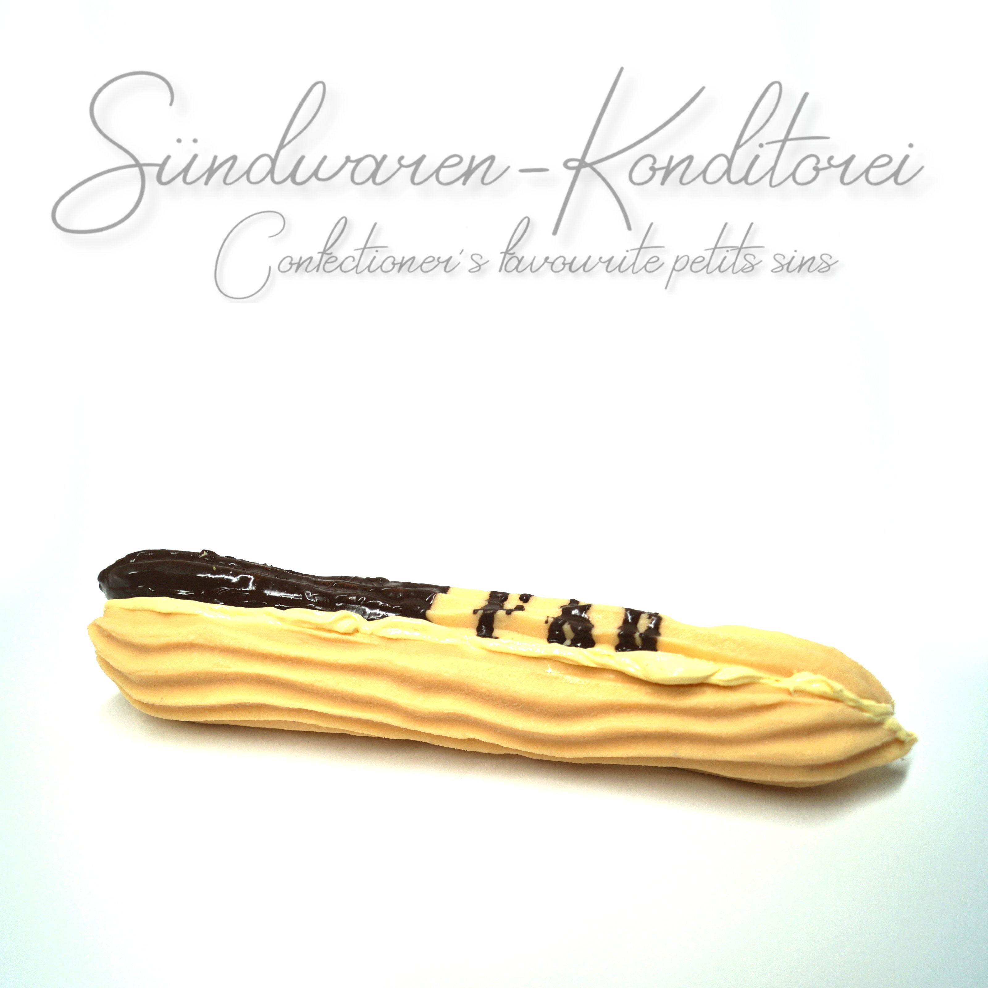 Liebesknochen, Lovebone, Eclair - handgefertigter Silikondildo Sündwaren-Konditorei