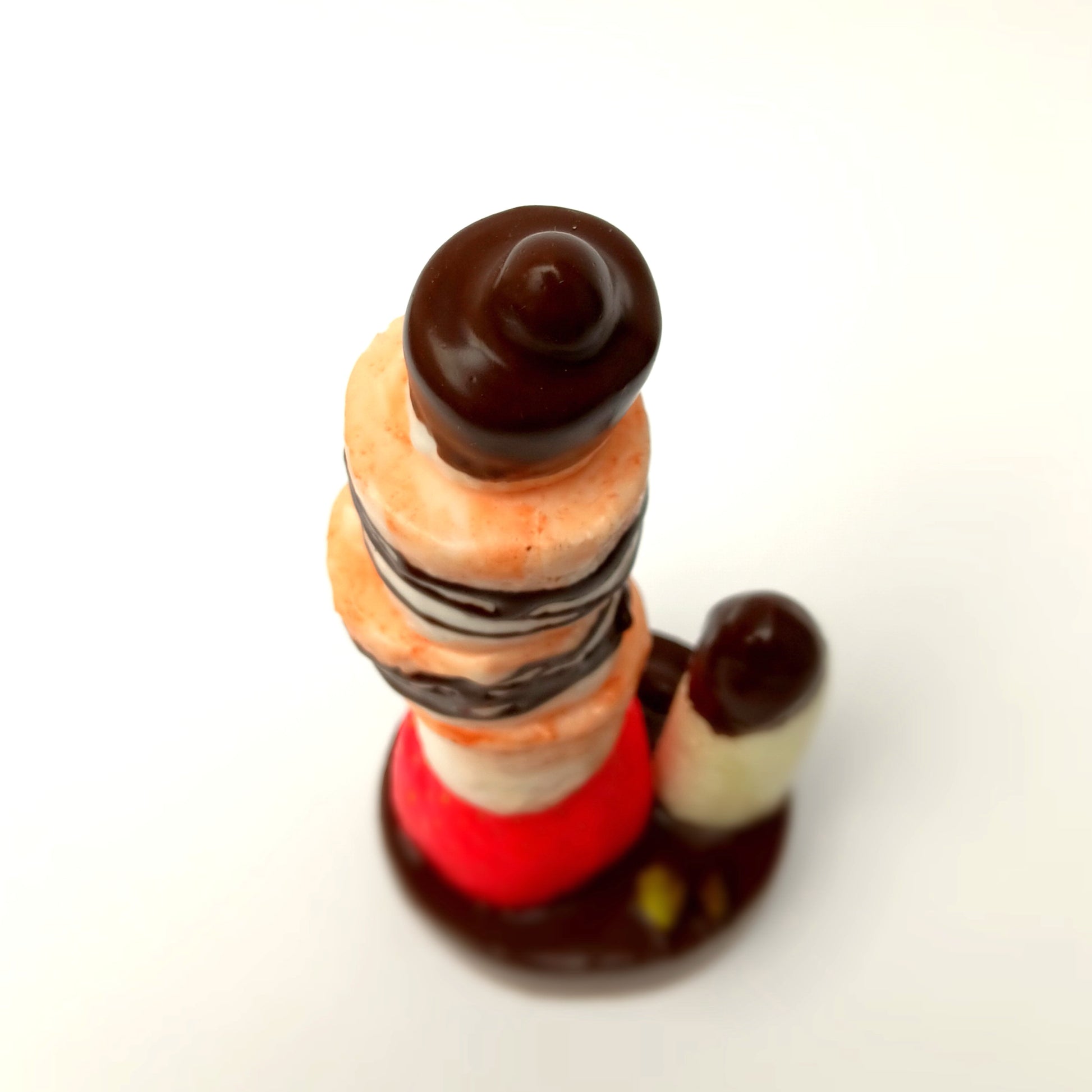 marshmallow dildo von suendwaren konditorei mit erdbeere und banane