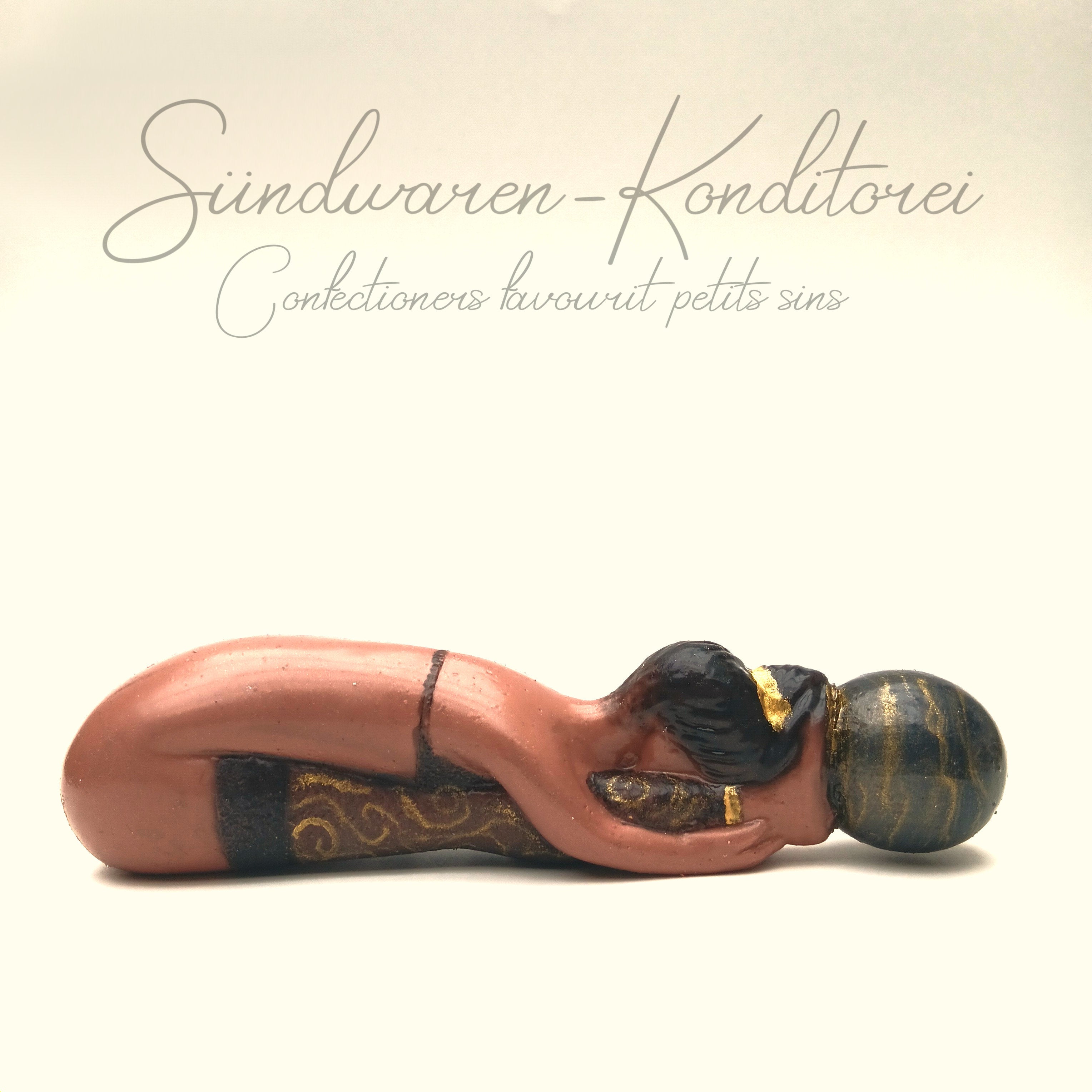 Ballerina well balanced Oriental, Einzelstück - handgefertigter Silikondildo mit Saugnapf Sündwaren-Konditorei