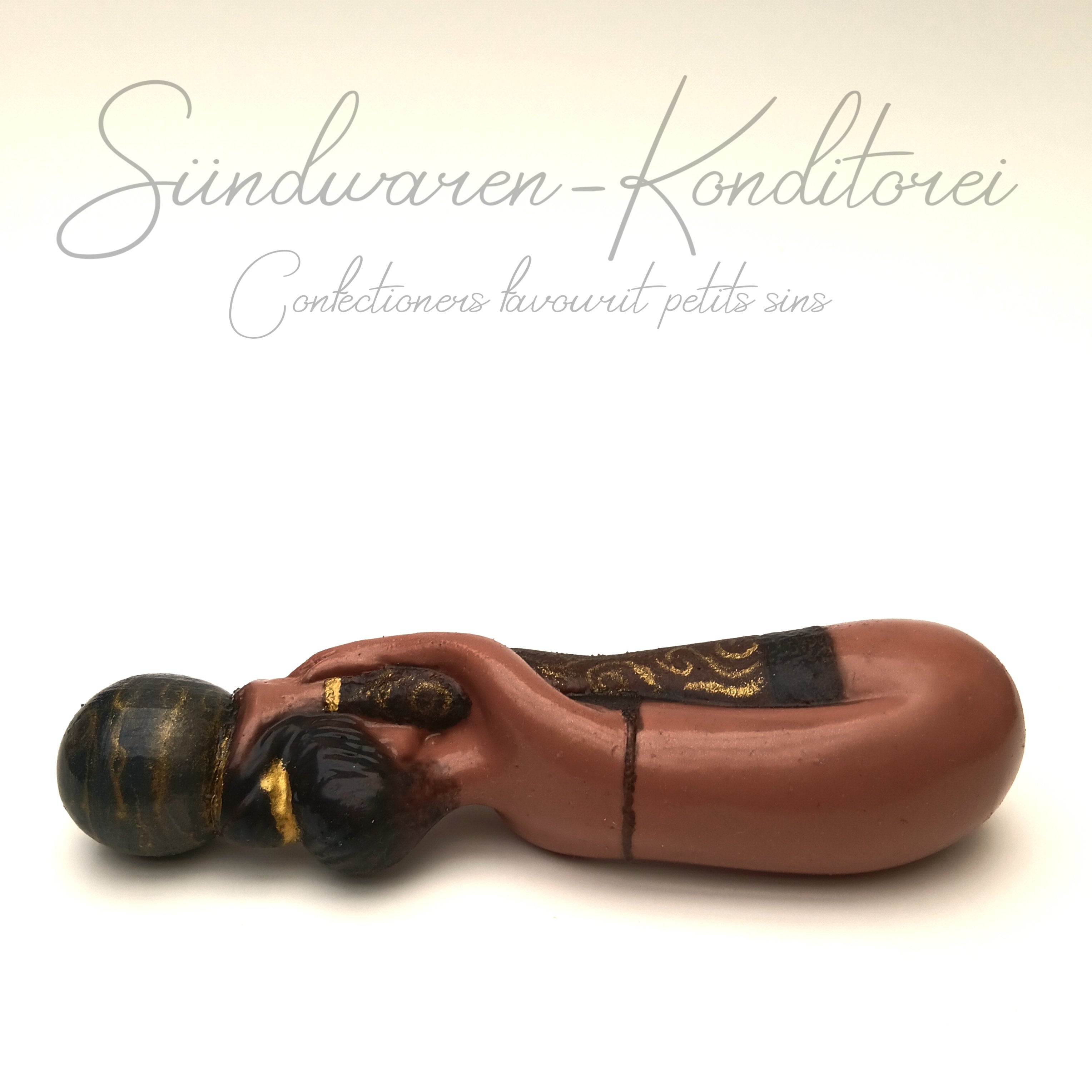 Ballerina well balanced Oriental, Einzelstück - handgefertigter Silikondildo mit Saugnapf Sündwaren-Konditorei