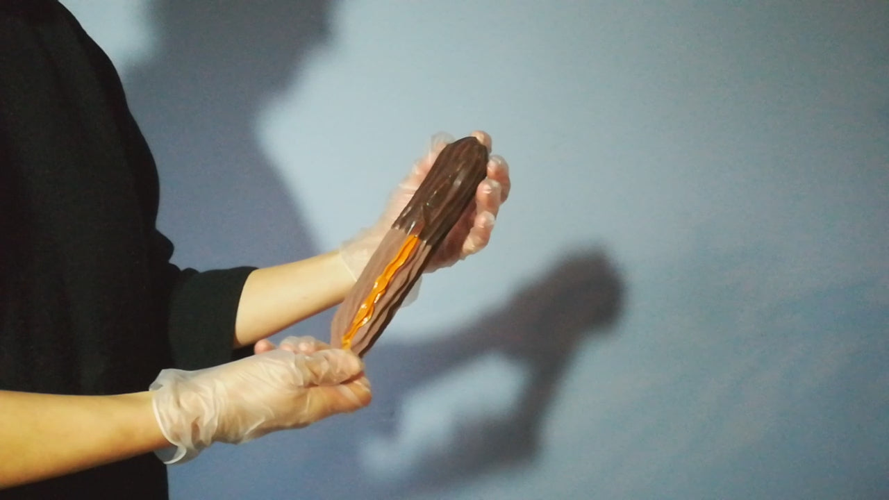 Kakaostange Dildo - Produktvideo handgefertigt Platinsilikon - Sündwaren-Konditorei
