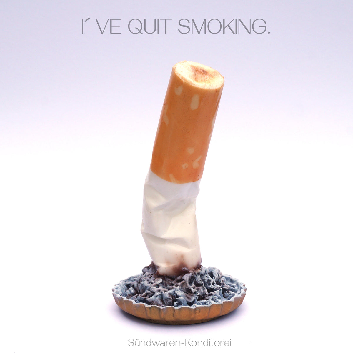 I've quit smoking - handgefertigter Saugnapfdildo Sündwaren-Konditorei