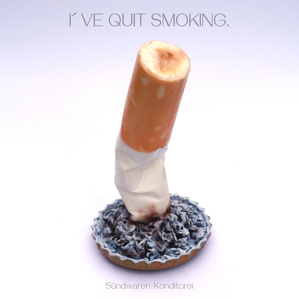 I've quit smoking - handgefertigter Saugnapfdildo Sündwaren-Konditorei