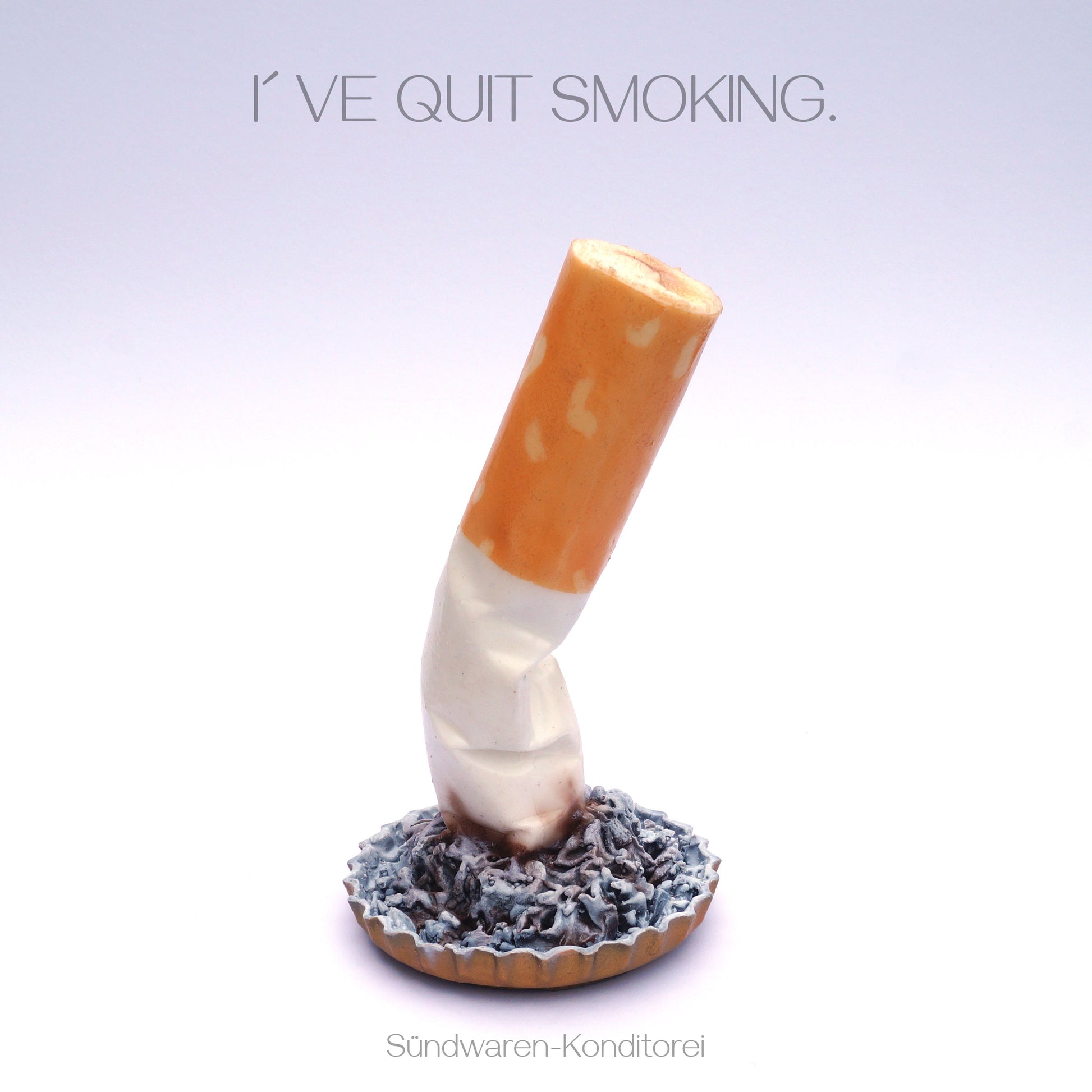 I've quit smoking - handgefertigter Saugnapfdildo Sündwaren-Konditorei