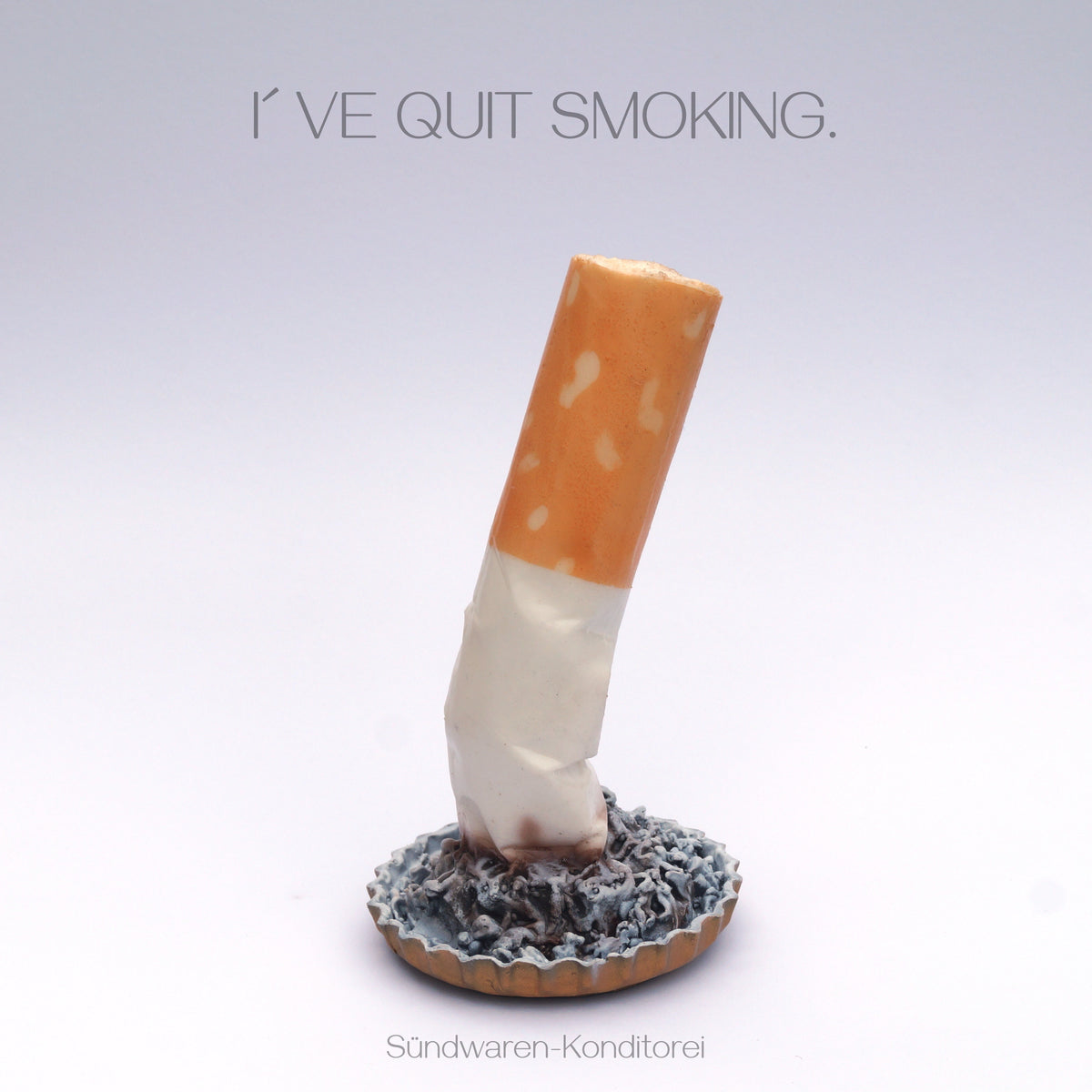 I've quit smoking - handgefertigter Saugnapfdildo Sündwaren-Konditorei