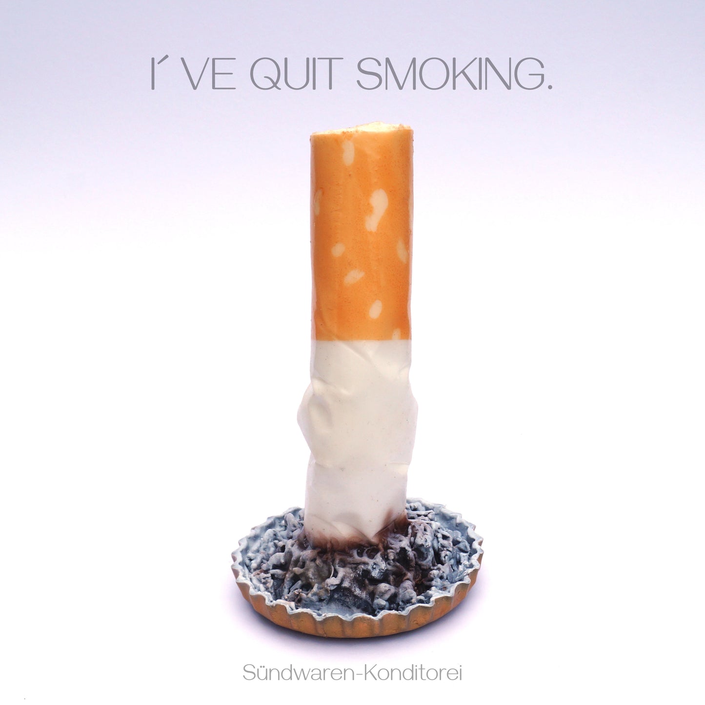 I've quit smoking - handgefertigter Saugnapfdildo Sündwaren-Konditorei