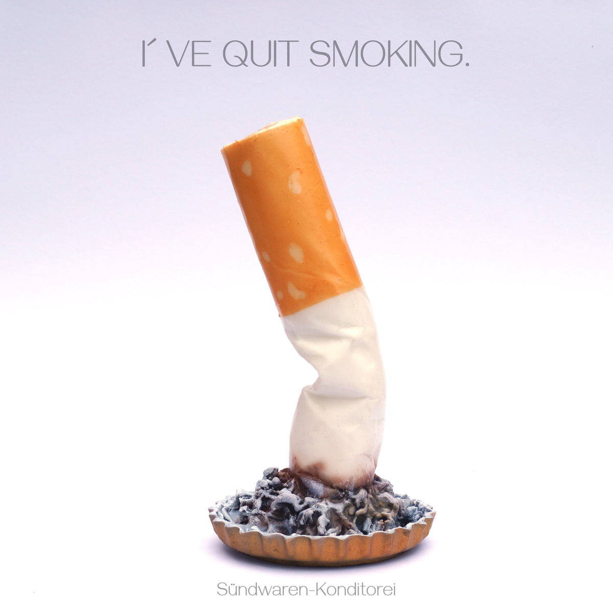 I've quit smoking - handgefertigter Saugnapfdildo Sündwaren-Konditorei