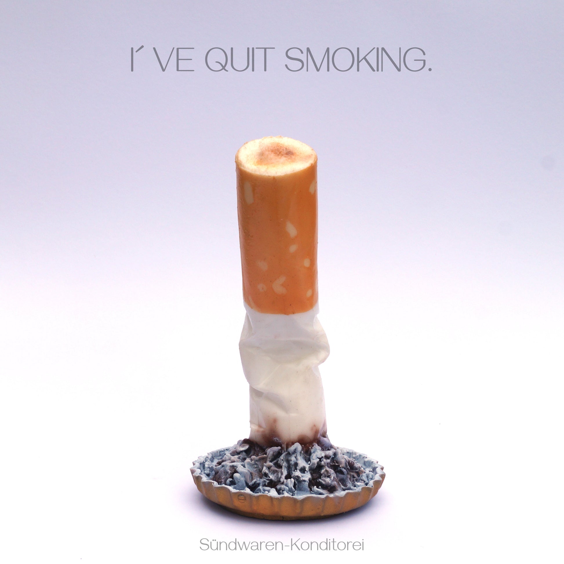 I've quit smoking - handgefertigter Saugnapfdildo Sündwaren-Konditorei