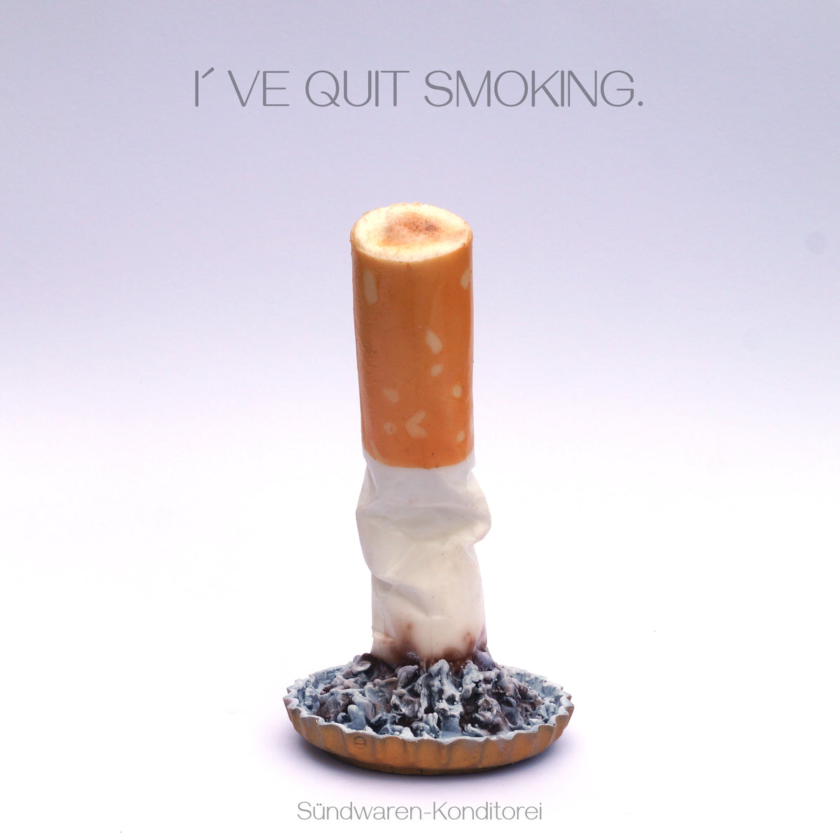 I've quit smoking - handgefertigter Saugnapfdildo Sündwaren-Konditorei