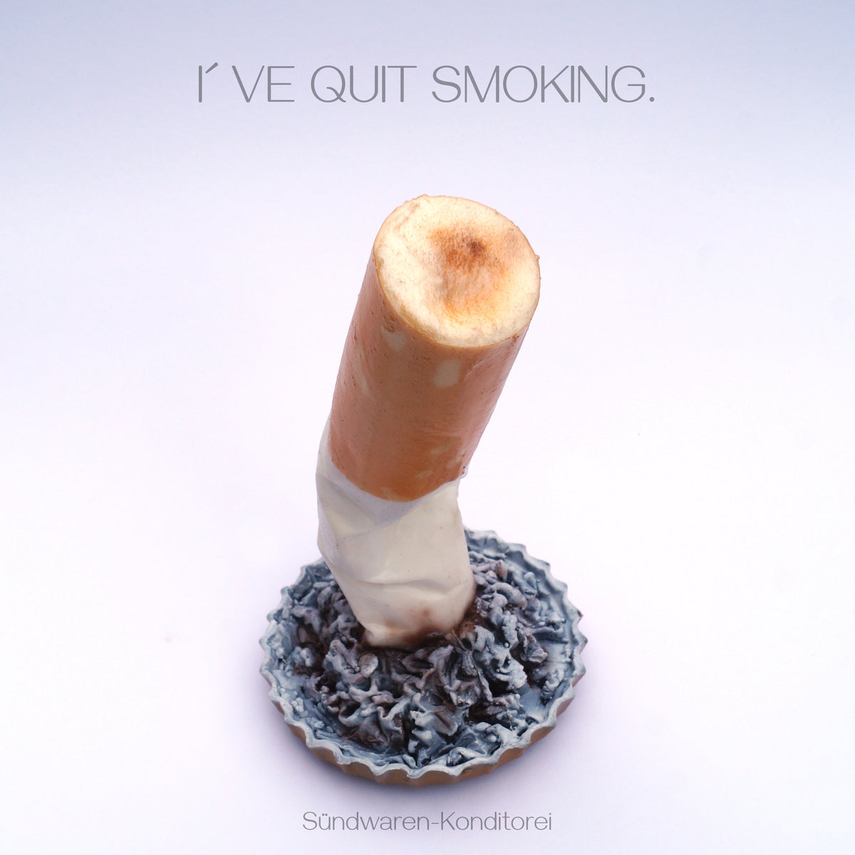 I've quit smoking - handgefertigter Saugnapfdildo Sündwaren-Konditorei