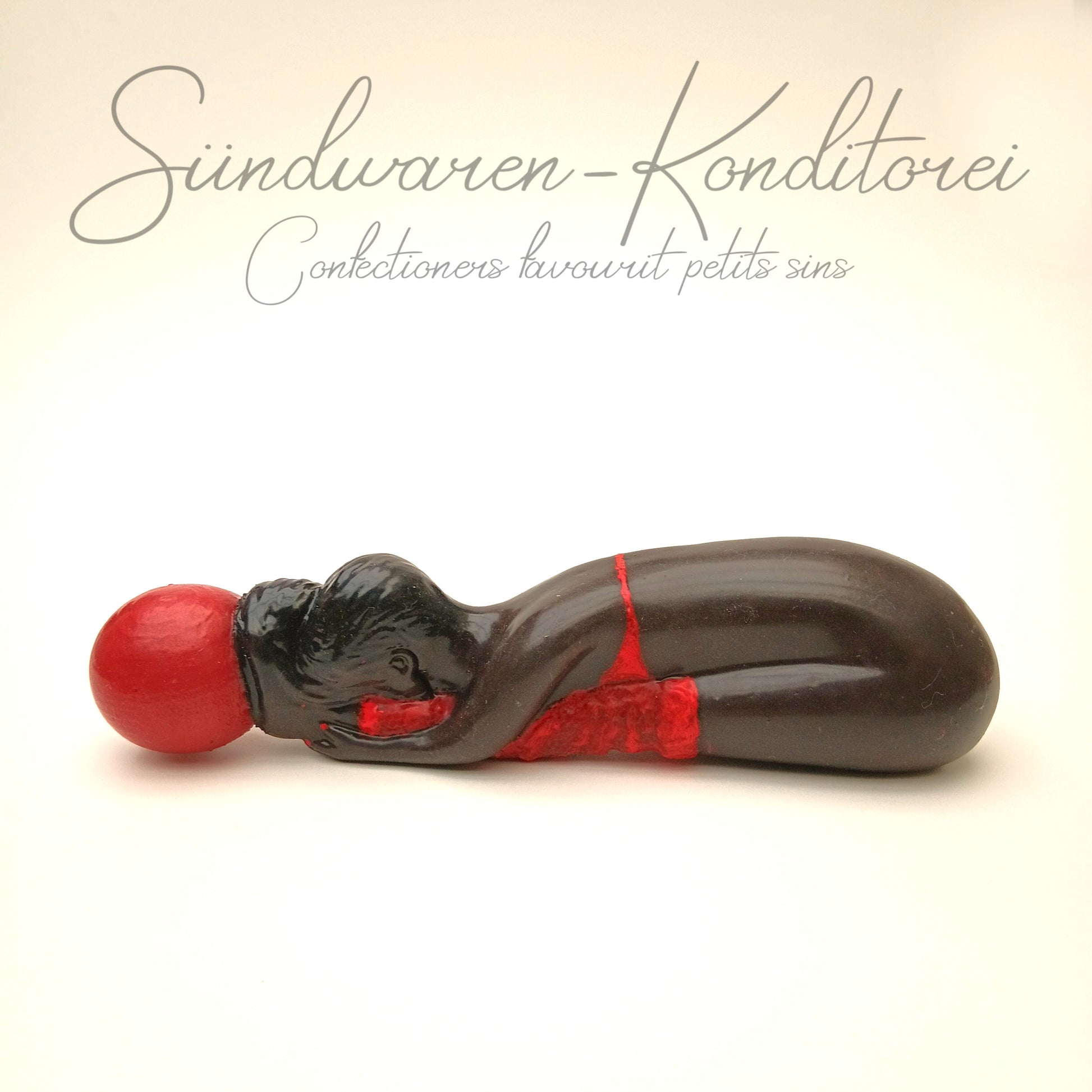 Ballerina well balanced Herzkönigin, Einzelstück – handgefertigter Silikondildo mit Saugnapf Sündwaren-Konditorei