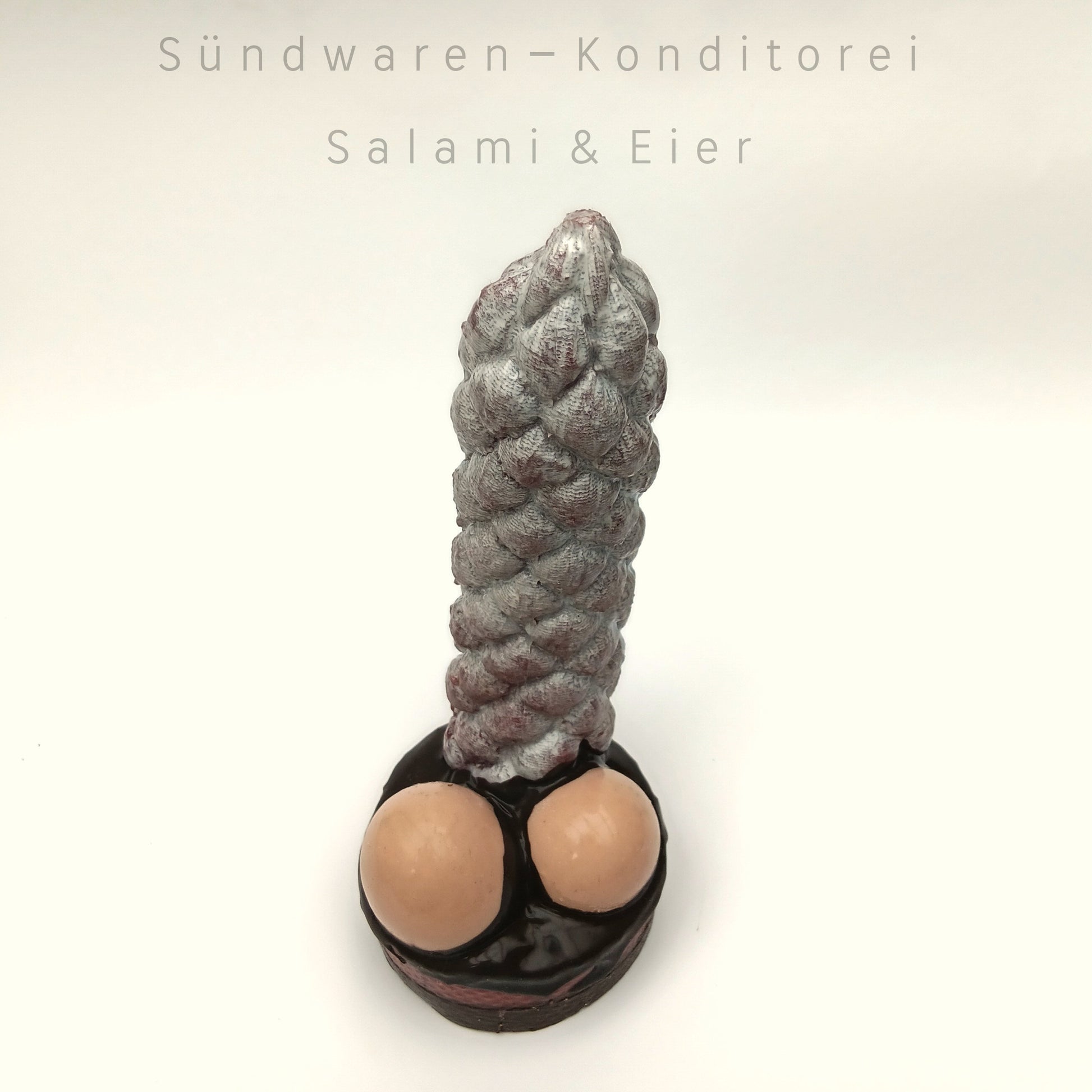 Salami - Saugnapfdildo aus Silikon Sündwaren-Konditorei