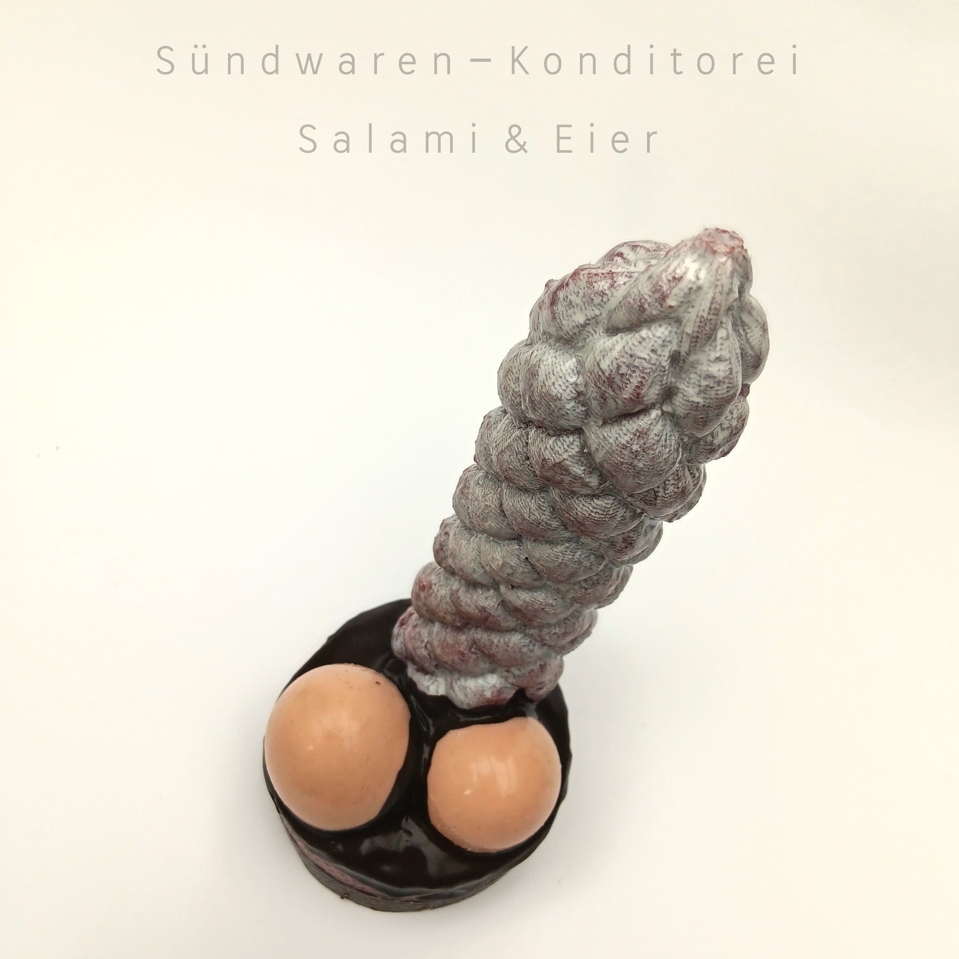 Salami - Saugnapfdildo aus Silikon Sündwaren-Konditorei