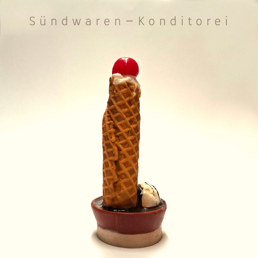 Waffeltürmchen - Knusprig-cremige Versuchung Sündwaren-Konditorei