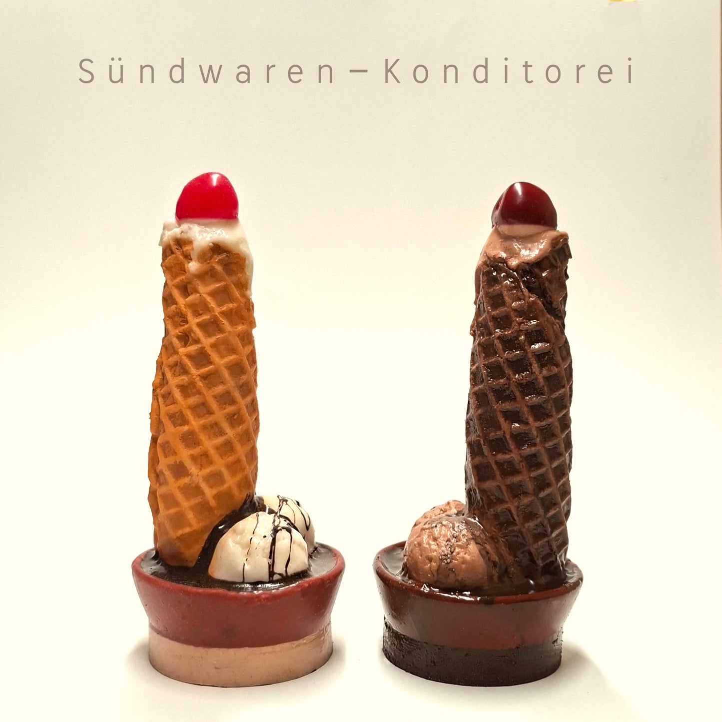 Waffeltürmchen - Knusprig-cremige Versuchung Sündwaren-Konditorei