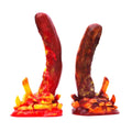 Einmal vegane Bratcurry mit Süsskartoffelpommes, bitte! - unser Silikondildo für den großen Hunger Sündwaren-Konditorei
